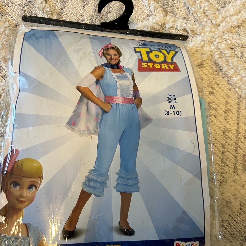 Adult woman Disney Toy Story Bo Peep Costume - Blue and Pink